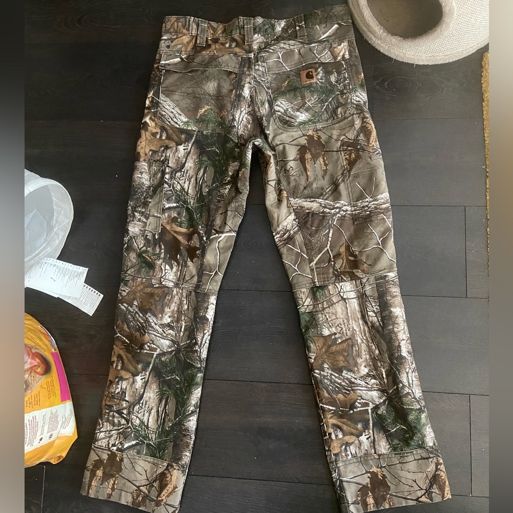 Carhartt realtree camo pants